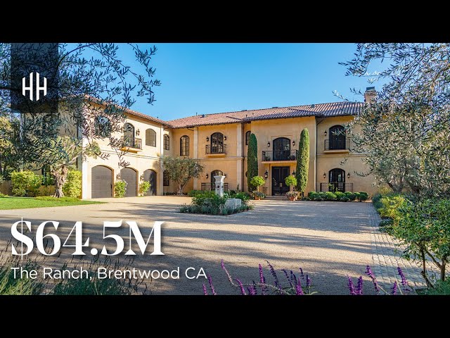 image 0 The Ranch : $64500000 : Brentwood Ca