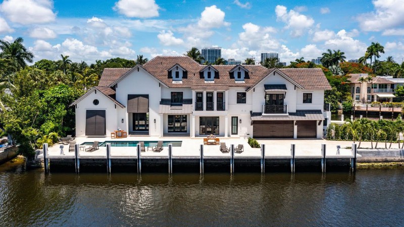 This $12000000 West Indies Inspired Home In Fort Lauderdale Boasts Unimaginable 376 Foot Of Dock