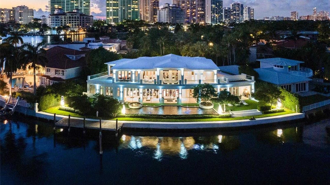 This $16975000 Florida Home Is The Finest Waterfront Estate In Golden Beach