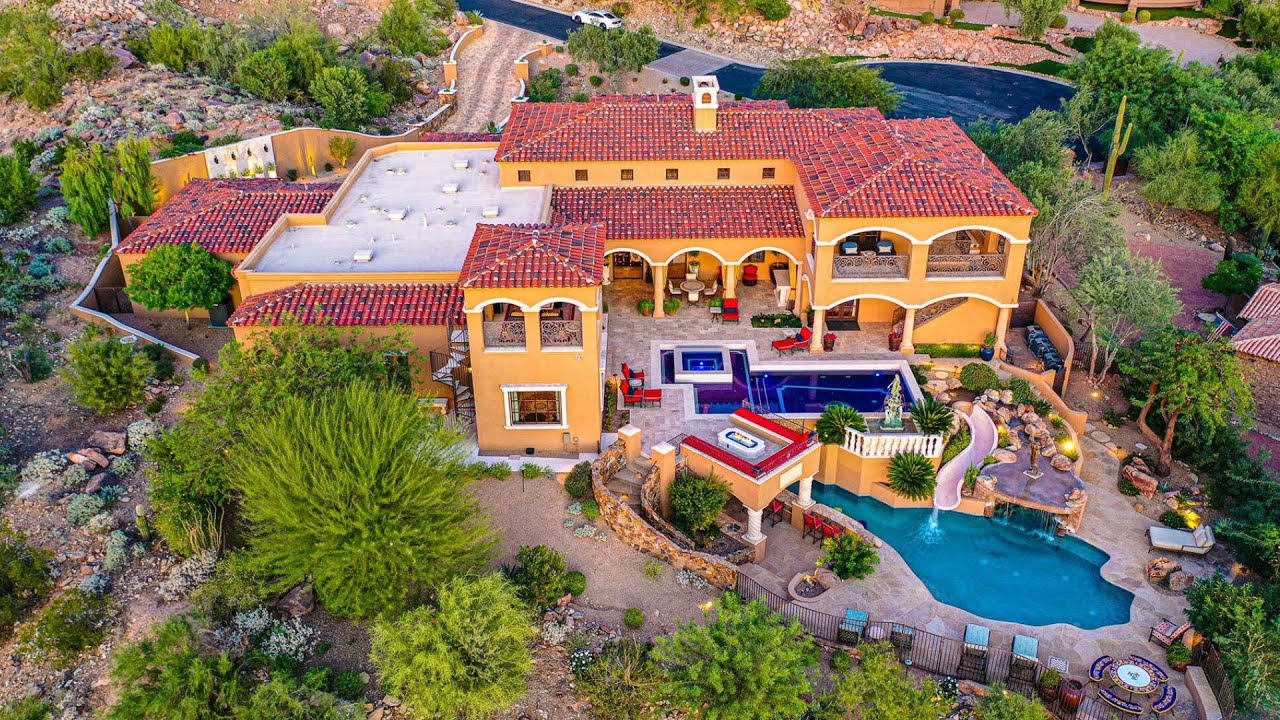 image 0 This $4200000 Villa Falcone In Arizona Is One Of A Kind Estate Has Everything And More