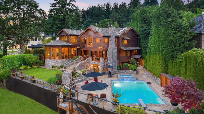 This $4995000 Spectacular Riverfront Estate In Lake Oswego Leaves Nothing To The Imagination