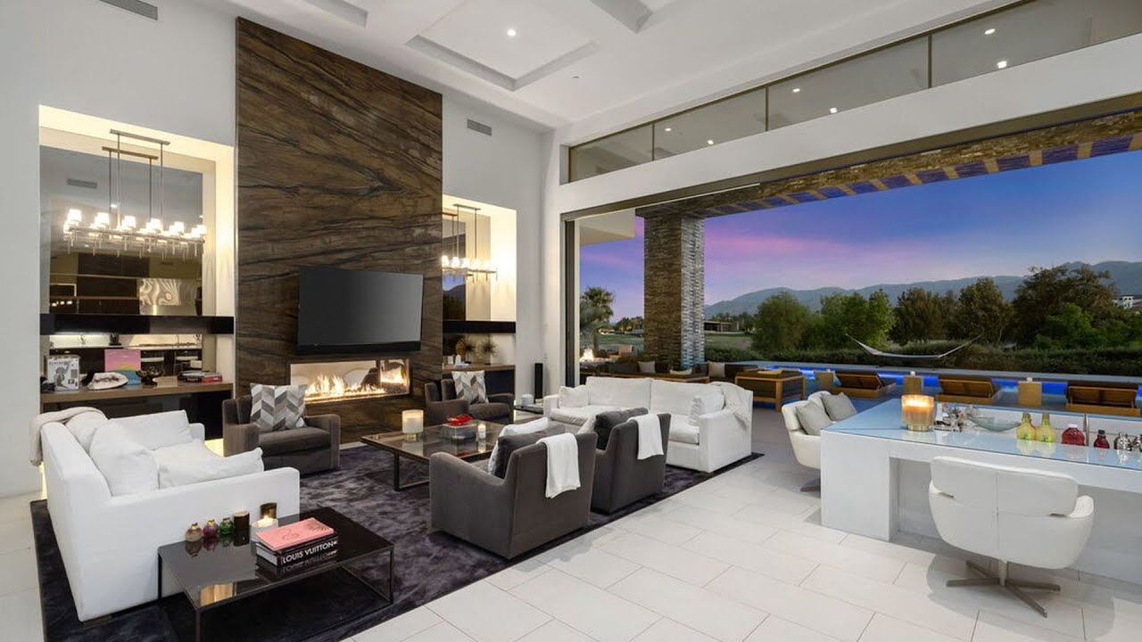 image 0 This $9395000 Stunning Home In La Quinta Has An Expansive Outdoor Area With Dramatic Views