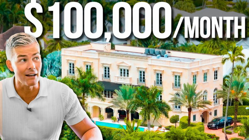 This Florida Mansion Costs $100000 Per Month!