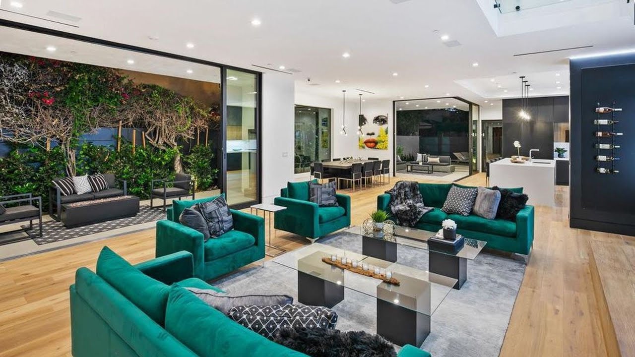image 0 This Perfectly Contemporary Home In Beverly Hills Is Truly An Entertainers Paradise