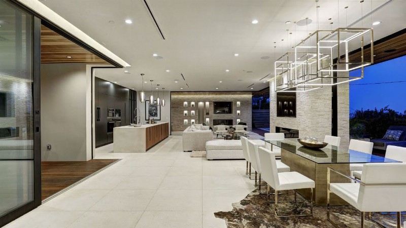 This Stunning One Of A Kind Contemporary Home In Los Angeles Offers Quality Craftsmanship 13