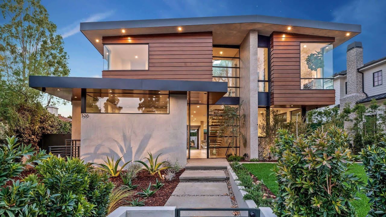 image 0 This Warm Contemporary Home In Santa Monica Boasts Unparalleled Quality And Craftsmanship
