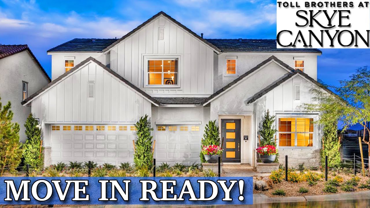 image 0 Toll Brothers Quick Move In Ready Home In Skye Canyon : Spec Home At Vista Rossa - Montoro Plan