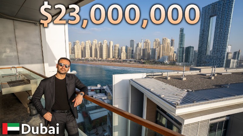 Touring A $23000000 Dubai Penthouse With The Views Of The Persian Gulf