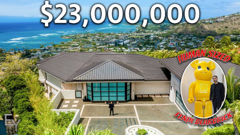 Touring A $23000000 Hawaiian Mansion Filled With Rare Expensive Art!