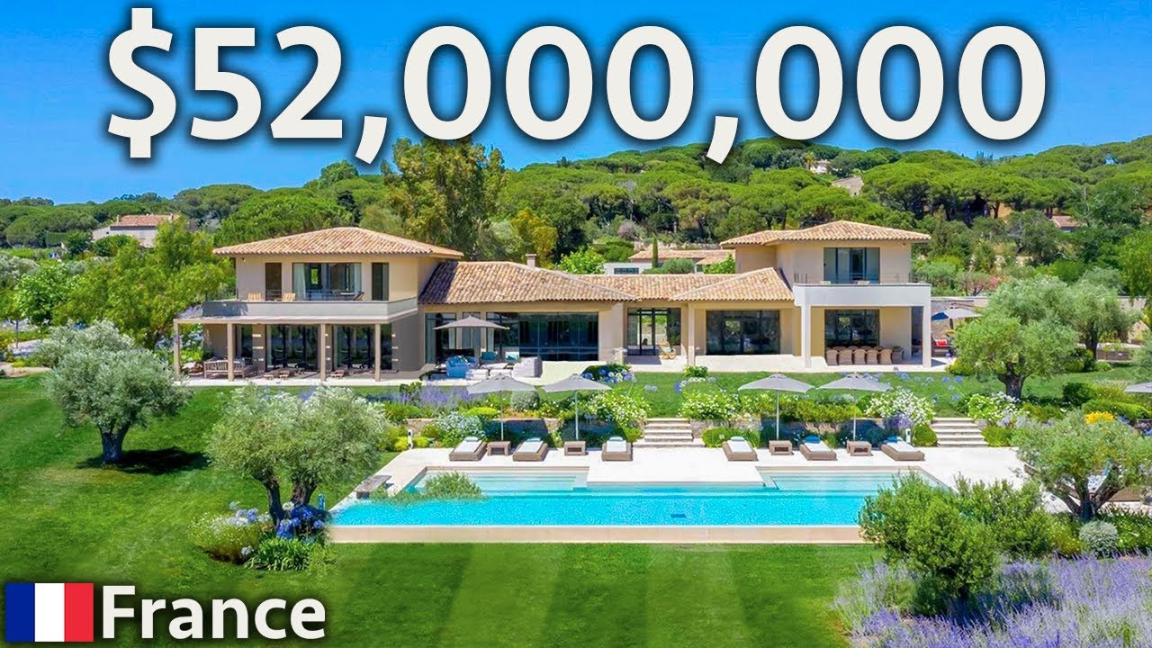 image 0 Touring A $52000000 Mediterranean Mega Estate With 3 Homes In Saint Tropez France