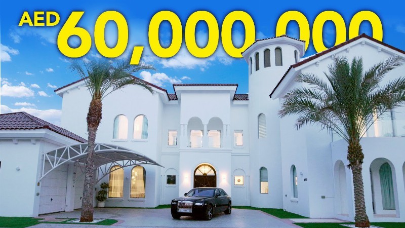 Touring A 60000000 Signature Villa At Palm Jumeirah : Property Tour Vlog 82
