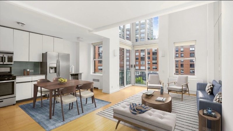 Touring A Newly Renovated Nyc Duplex In Prime Battery Park : 21 South End Ave #425 : Serhant. Tour