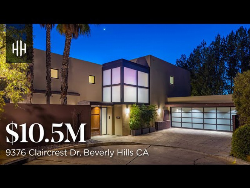 William Hefner Architectural In Beverly Hills : 9376 Claircrest Dr